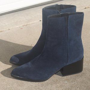 Sam Edelman Circus Blue Suede Boots